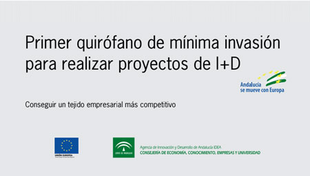 Proyecto innovador de quirófano de mínima invasión para realizar proyectos de I+D